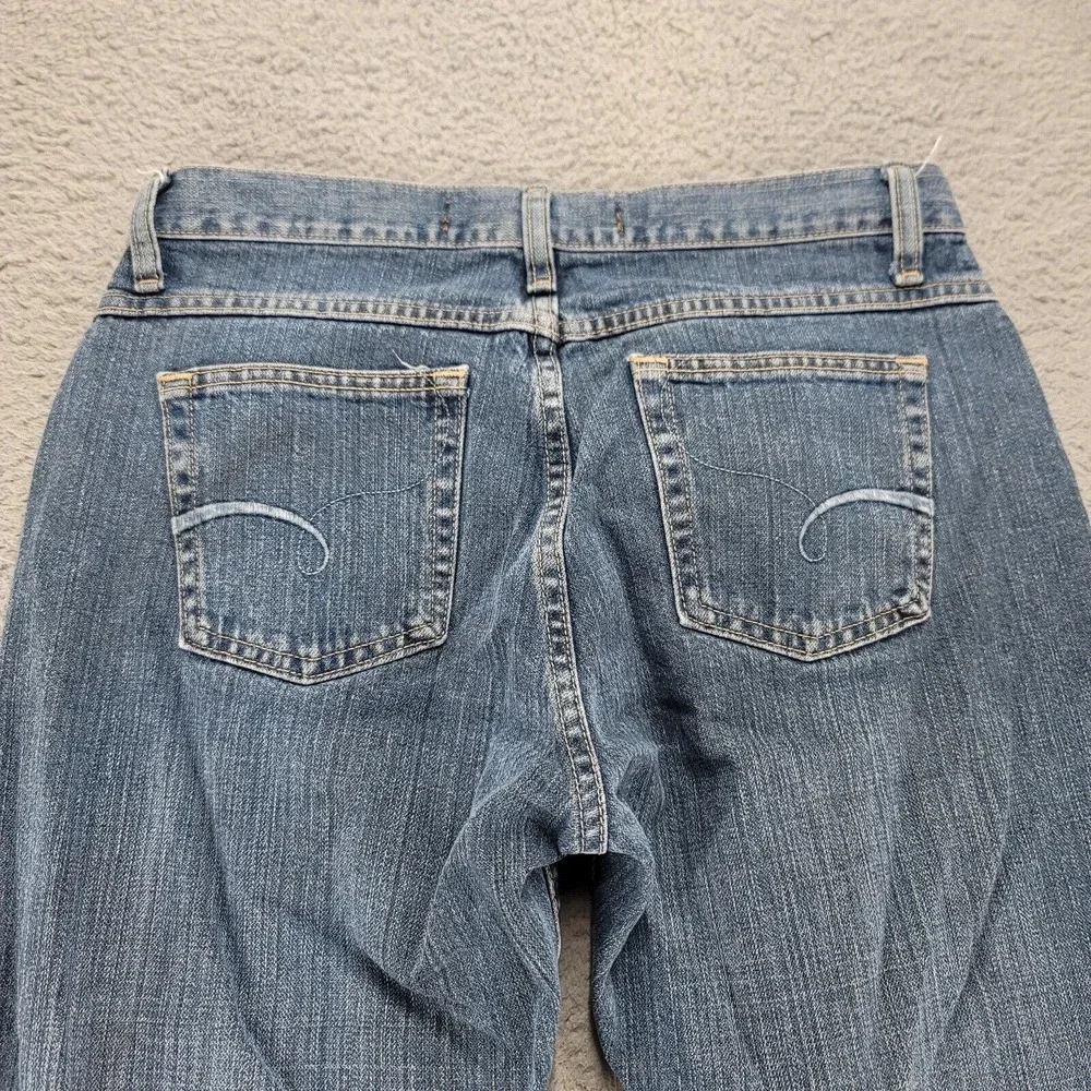 Wrangler Jeans Womens 8 Short Blue Denim A Sweet Fit Bootcut Medium Wash Comfort